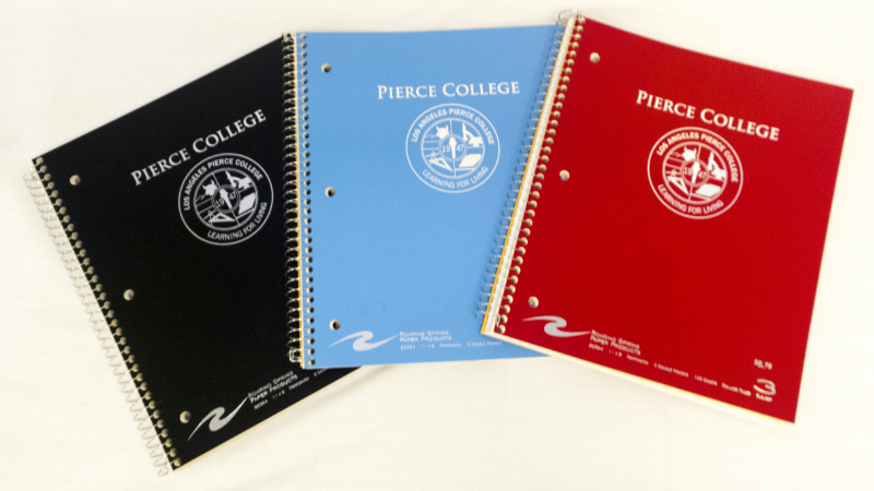 Pierce College 3 Subject Notebook (SKU 1060951428)
