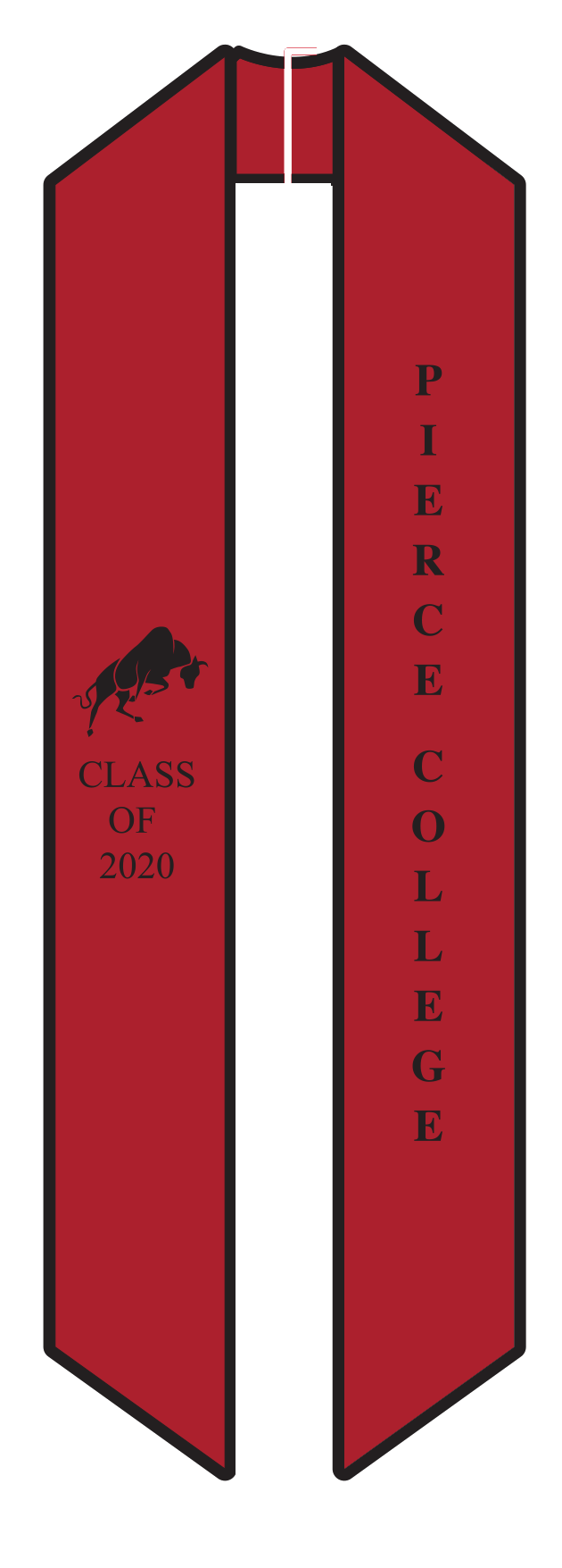 2020 Pierce College Sash (SKU 1131617642)