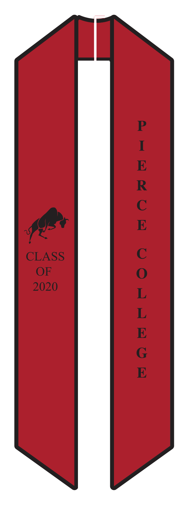 2020 Pierce College Sash Los Angeles Pierce College Student Store*