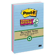 3M Post-It Lined Super Sticky Notes 3 Pack