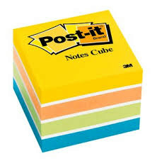 3M Post-It Notes Cube 400 Sheets (SKU 1018796852)