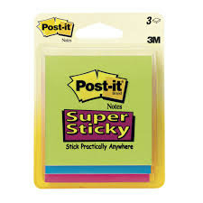 3M Post-It Super Sticky Notes (SKU 1011402552)