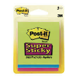 3M Post-It Super Sticky Notes