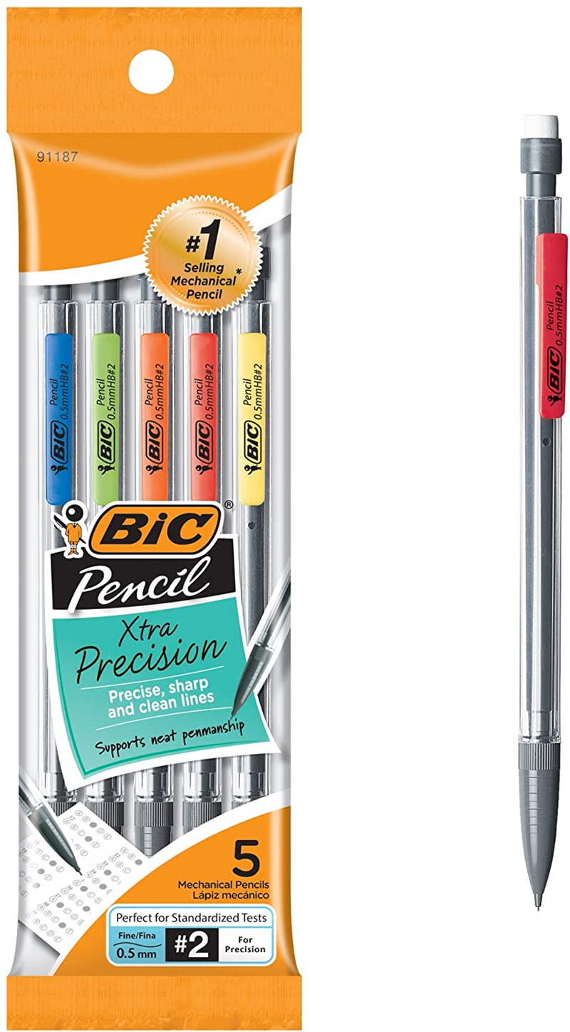 Bic Mechanical Pencil 0.5Mm 5 Pack (SKU 1002518547)