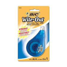 Bic Wite-Out Correction Tape (SKU 1004349352)