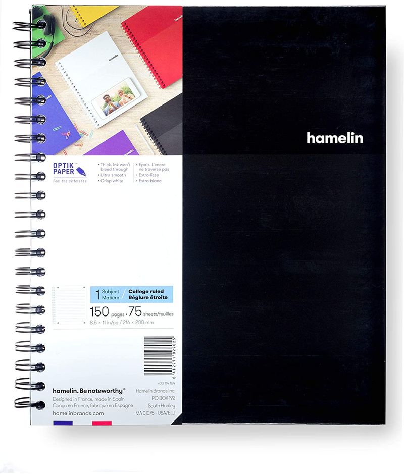 Hamelin 1 Subject Notebook 8.5 X 11 (SKU 1113968328)