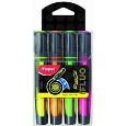 Maped Soft Grip Highlighter 4 Pack