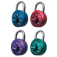 Masterlock Combination Lock Assort. Colors