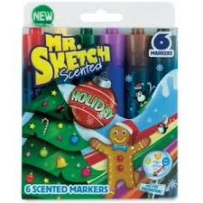 Mr Sketch Scented Markers 6 Pack (SKU 1069331545)