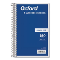 Oxford 3 Subject Notebook 120 Sheets