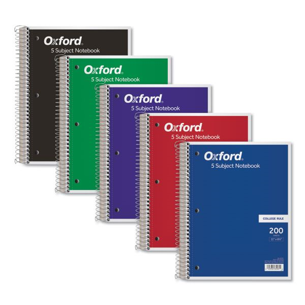 Oxford 5 Subject Notebook 180 Sheets (SKU 1060029028)