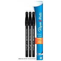 Papermate Eraser Mater Pen 1.0Mm 3 Pack