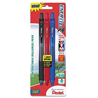 Pentel Energel-X Assorted Pastel 0.7Mm Pen 3 Pack