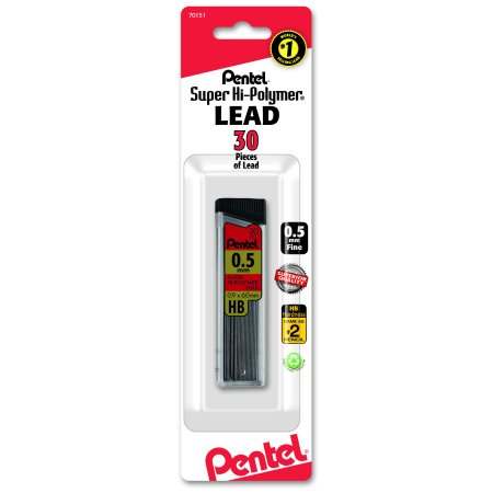Pentel Pencil Lead Refill 0.5Mm 30 Count (SKU 1003008047)