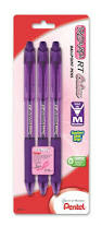 Pentel Rsvp Rt Colors Medium 3 Pack Violet