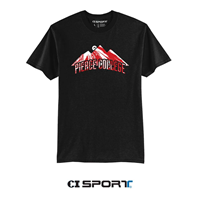 Pierce Ci Sport Port & Co Tee Black