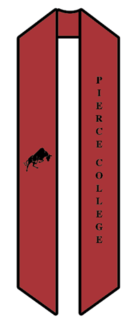 Pierce College Sash Without Year