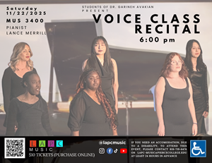 Pierce Voice Class Recital
