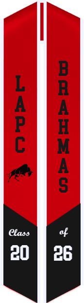 Pre Order Pierce Graduation Sash Eta 5/12