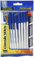 Promarx Tc Ball Medium Blue Ink 10 Pack