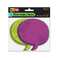 Redi-Tag Fancy Bubble Sticky Note 2 Pack