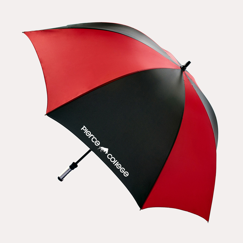 Umbrella 63" Black/Red Fiberglass Shaft Golf (SKU 11012078255)